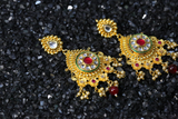 Jaya Heritage Gold Necklace with Earrings