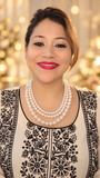 Three-Look Graduated Triple-Strand Pearl Necklace