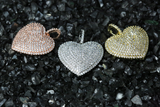 Adriana American Diamond Heart Pendants