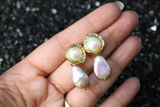 Preorder Patricia FW pearl small earrings