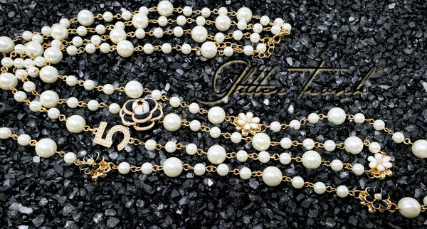 Belle Double Layer Faux Pearl Necklace