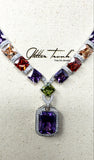 Gatsby American Diamond Necklace Set