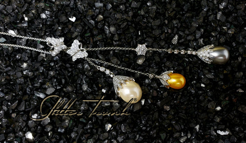 Sophia Pearl Tassel Necklace