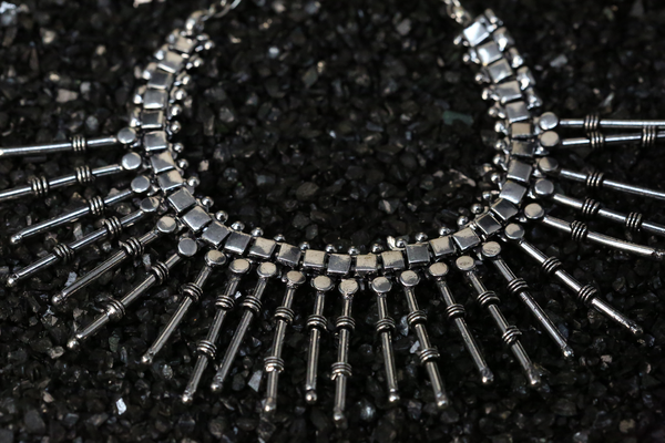 Charlotte German Silver Contemporary Necklace