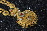 Jaya Heritage Gold Necklace with Earrings
