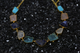 Shamma Natural SemiPrecious Mixed Stone Necklace