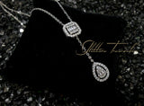 Preorder Maya American Diamond Silver Delicate Necklace
